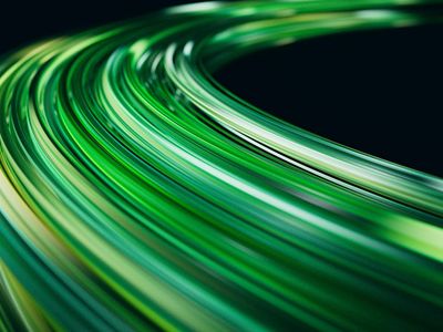 Abstract shot of movement and energy flow lines